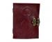 Goddess Leather Embossed Journal Blank Book Brown Leather Journal Writing Dairy